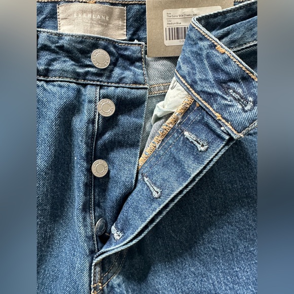 NWT - Everlane - The Curvy 90's Cheeky Straight Jean - Size 27 - Picture 6 of 8